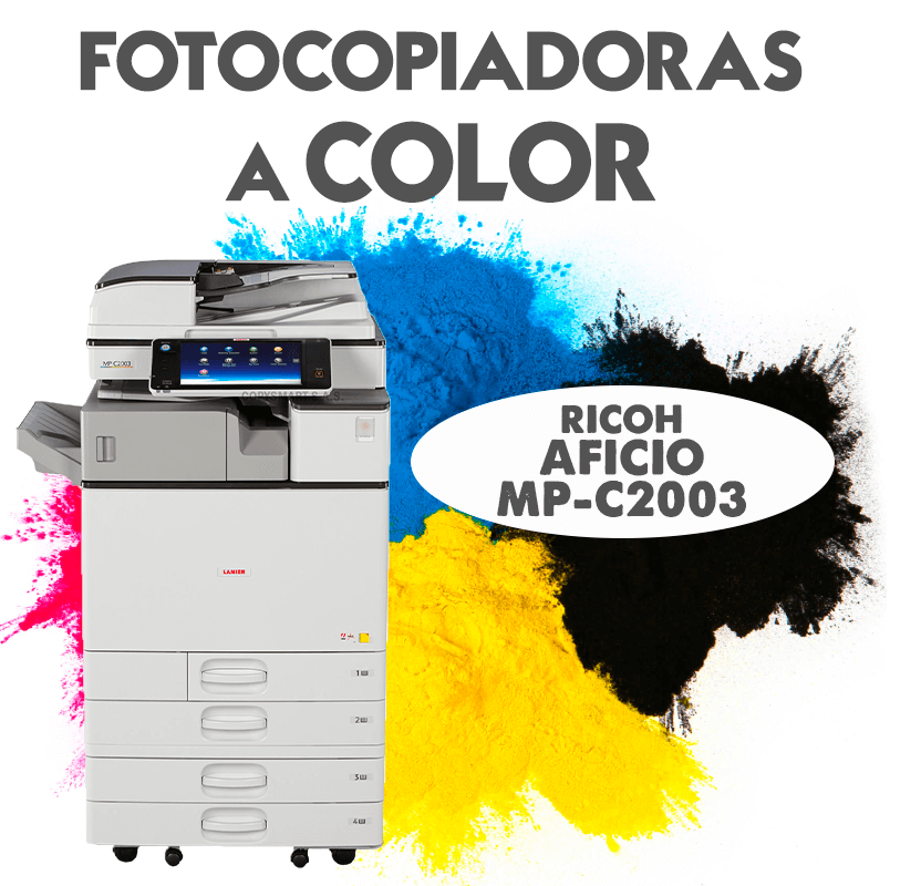 fotocopiadoras a color ricoh