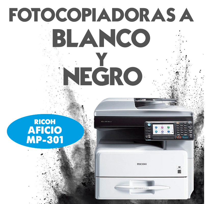 fotocopiadoras blanco y negro ricoh